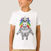Steroid-Einhorn T-Shirt (Vorderseite)