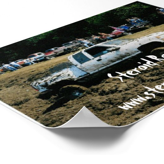 Steroid Racing Poster (Ecke)