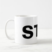 STET Kaffee-Tasse Kaffeetasse (Links)