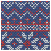 Stetch Pattern2 Navy/Red ID208 Stoff (Nahaufnahme)