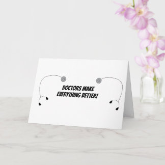 Stethescope Better Doctor Day Personalize Karte