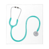 Stetheskop Notizblock (Vorderseite)