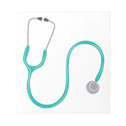 Stetheskop Notizblock (Vorderseite)