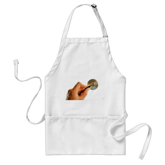 Stethoscoop in een hand voor een ziekenhuis sfeer. schürze (Vorne)