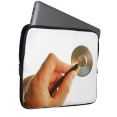 stethoscoop ziekenhuis ziek beter beterschap. laptopschutzhülle (Vorne Rechts)