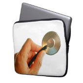 stethoscoop ziekenhuis ziek beter beterschap. laptopschutzhülle (Vorderseite Links)