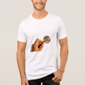 stethoscoop ziekenhuis ziek beter beterschap. Tri-Blend shirt (Vorderseite)