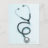 Stethoscope 2 postkarte (Vorderseite)