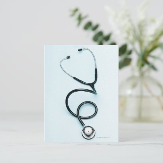 Stethoscope 2 postkarte (Stehend Vorderseite)