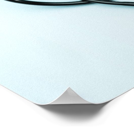 Stethoscope 4 poster (Ecke)