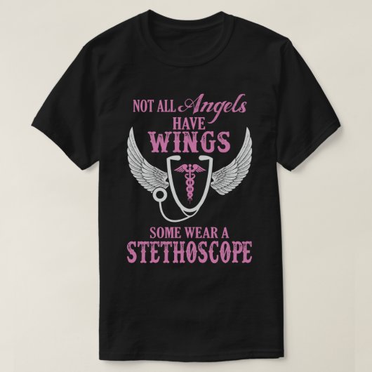 Stethoscope Angels T-Shirt (Design vorne)