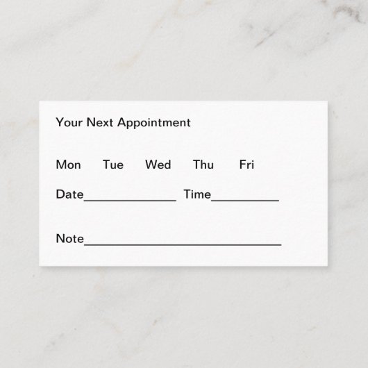 Stethoscope Business Cards für medizinische Anstel Visitenkarte (Rückseite)