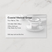 Stethoscope Business Cards Visitenkarte (Vorderseite)