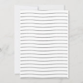 Stethoscope Caduceus Doctor Retirement Party Einladung (Rückseite)