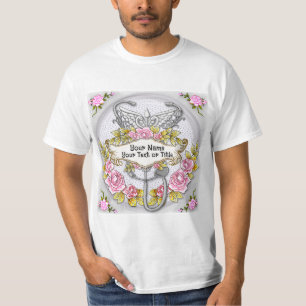 Stethoscope caduceus Krankenschwester T-Shirt