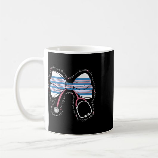 Stethoscope Coquette Bow Ba1 Kaffeetasse (Links)