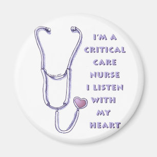 Stethoscope Critical Care Nurse Magnet