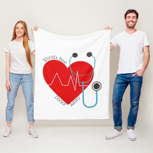 Stethoscope, die beste Ärztekrankheit der Personal Fleecedecke (Beispiel)