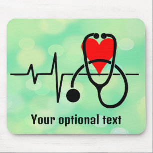 Stethoscope Doctor Nurse Health Mousepad