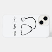 Stethoscope Doctor Nurse MD 4Mark Case-Mate iPhone Hülle (Rückseite (Horizontal))