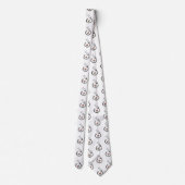 Stethoscope Doctor's Day Krawatte (Rückseite)