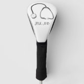 Stethoscope Doctors Nurses Healthcare 4 Miken Golf Headcover (Vorderseite)