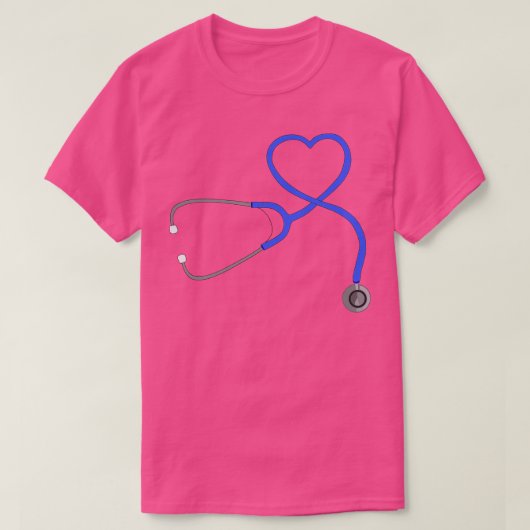 Stethoscope Heart 6 T-Shirt (Design vorne)