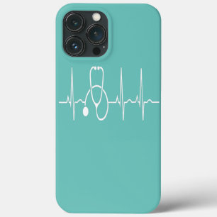 Stethoscope Heartbeat EKG Nurse Medical Doctor Case-Mate iPhone Hülle