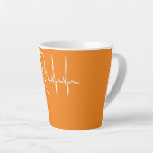 Stethoscope Heartbeat EKG Nurse Medical Doctor Milchtasse (Rechte Ecke)