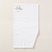 Stethoscope Heartbeat Medical Badhandtuch Set (Handtuch)