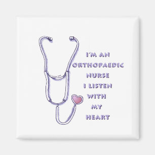 Stethoscope Herz Orthopädie Krankenschwester Magnet