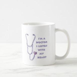 Stethoscope Herzarzt Kaffeetasse