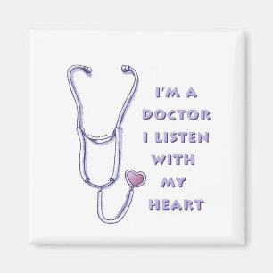 Stethoscope Herzarzt Magnet