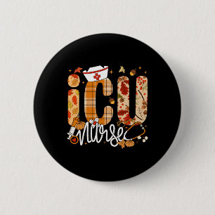 Stethoscope Icu Nurse Fall Yall Herbstverläufe als Button