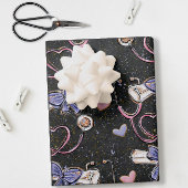 Stethoscope Medical Abschluss Geschenkpapier Set