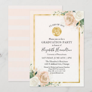 Stethoscope Medical Nursing School Grad Party Einladung