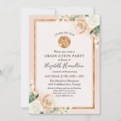 Stethoscope Medical Nursing School Grad Party Einladung (Vorderseite)