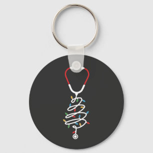 Stethoscope Medical Supplies Weihnachtsbaumleuchte Schlüsselanhänger