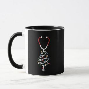 Stethoscope Medical Supplies Weihnachtsbaumleuchte Tasse