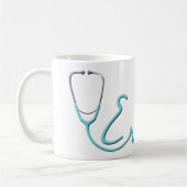Stethoscope Name Erica Kaffeetasse (Links)