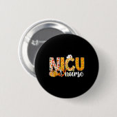 Stethoscope NICU Nurse Fall Yall Herbst Witz als Button (Vorne & Hinten)