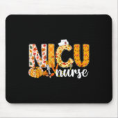 Stethoscope Nicu Nurse Fall Yall Herbstverlässt al Mousepad (Vorne)