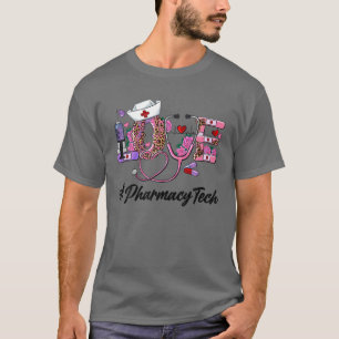 Stethoscope Niedliche Liebe Pflege Valentine Pharm T-Shirt