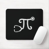 Stethoscope Pi Day Coole Mathematik Symbole Mousepad (Mit Mouse)