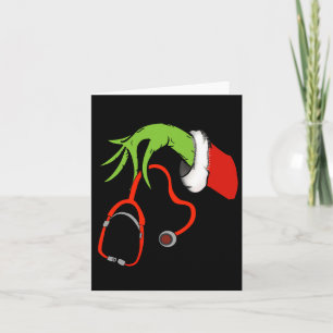 Stethoscope Santa Funny Christmas Weihnachten Weih Karte