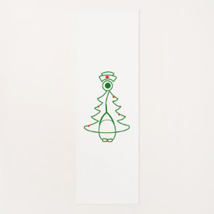 Stethoscope Tree (grün) Yogamatte