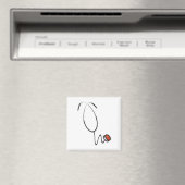 Stethoscope Tshirts und Geschenke Magnet (In Situ (Geschirrspüler))