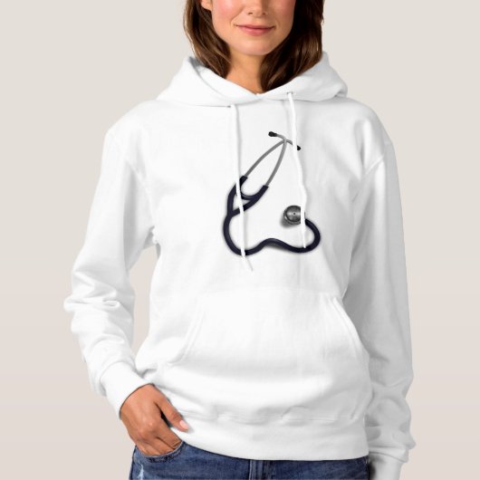 Stethoscope Womens Hoodie (Vorderseite)