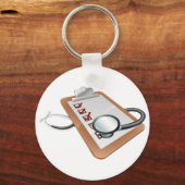 Stethoscope-Zwischenplatine Schlüsselanhänger (Vorderseite)