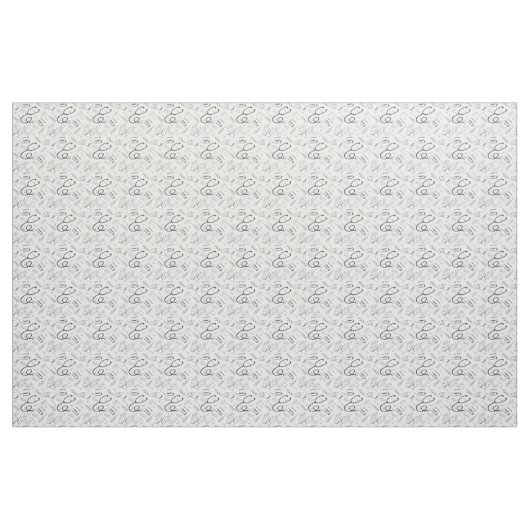 Stethoskochbaum Stoff (Fat Quarter (45,7 x 55,9 cm))